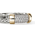 JH Essential Pave Ring, Gold, Sterling Silver, Diamonds, 5MM